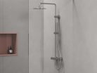 Zuhanyszett, Ravak Spring SG 091.00CR termosztátos zuhanyoszlop, állítható, zuhanyszettel X070539