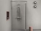 Zuhanyszett, Ravak Spring SG 091.00CR termosztátos zuhanyoszlop, állítható, zuhanyszettel X070539