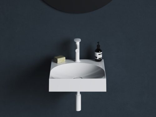 Mosdó csaptelep, Ravak Spring SG 012.10WHM álló mosdó csaptelep, matt fehér X070565