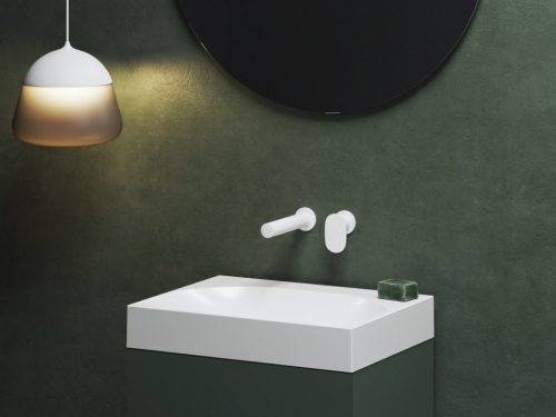 Falba süllyesztett csaptelep, Ravak Spring SG 019.10WHM.O1 mosdó csaptelep, matt fehér X070568