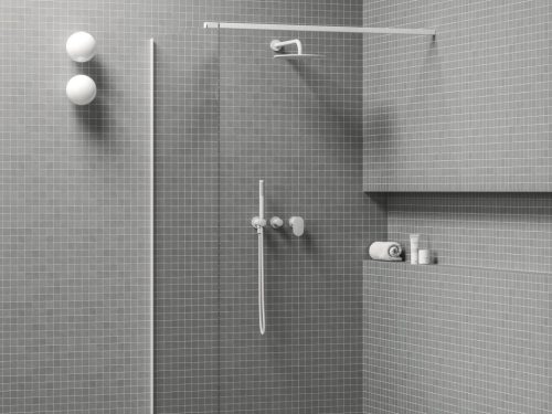 Falba süllyesztett csaptelep,Ravak Spring SG 065.10WHM.O2.+S kétutas,testtel,zuhanyszett X070575