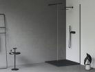 Zuhanytálca, Ravak Slate Pro szögletes zuhanytálca 80x80 cm, matt fekete XA034433010