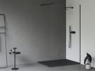 Zuhanytálca, Ravak Slate Pro szögletes zuhanytálca 100x80 cm, matt fekete XA03A433010
