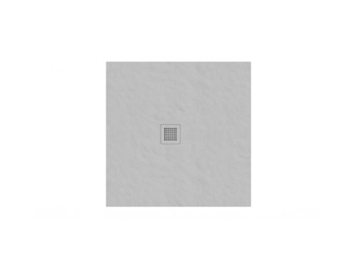 Zuhanytálca, Ravak Slate Pro szögletes zuhanytálca 80x80 cm, smoke grey XA03443O010