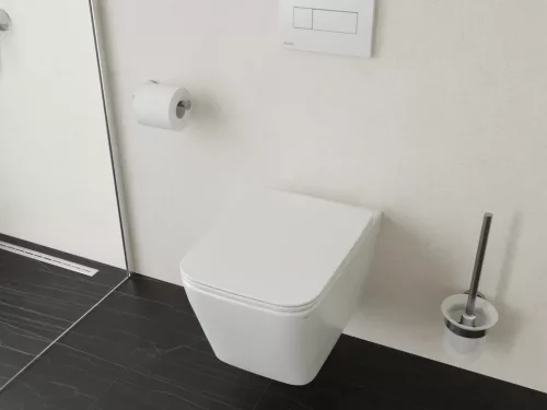 WC, Ravak Natural RimOff WC szett, fehér X01984