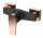 Zuhany csaptelep, Invena Midnight zuhanyszett nélkül, fekete/rose gold BN-35-014-V