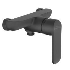   Zuhany csaptelep, Invena Siros Black zuhanyszett nélkül, fekete BN-90-004-A