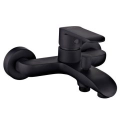   Kádtöltő csaptelep, Invena Siros Black, zuhanyszett nélkül, fekete BW-90-004-A