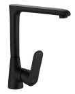 Mosogató csaptelep, Invena Siros Black mosogató csaptelep, fekete BZ-90-L04-A