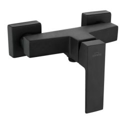   Zuhany csaptelep, Invena Paros Black zuhanyszett nélkül, fekete BN-09-004-A