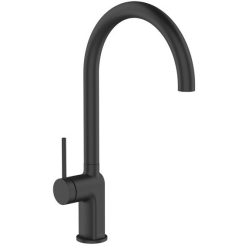   Mosogató csaptelep, Invena Kalitea mosogató csaptelep, fekete BZ-72-004-V