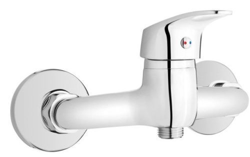 Zuhany csaptelep, Invena Ava New zuhanyszett nélkül, króm BN-06-001-X