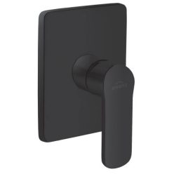   Falba süllyesztett csaptelep, Invena Siros egyfunkciós, fekete BP-90-4K1-A