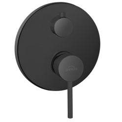   Falba süllyesztett csaptelep, Invena Dafni kétfunkciós, fekete BP-88-4O2-A