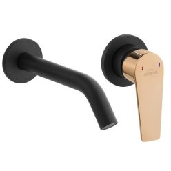   Falba süllyesztett csaptelep, Invena Midnight Invena Trend, fekete/rose gold BP-35-U14-V