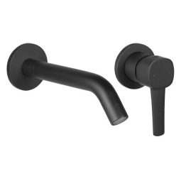   Falba süllyesztett csaptelep, Invena Glamour Invena Trend mosdó csaptelep, fekete BP-02-U04-V