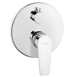   Falba süllyesztett csaptelep, Invena Dokos kétfunkciós csaptelep, króm BP-19-CO2-A