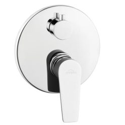   Falba süllyesztett csaptelep, Invena Dokos kétfunkciós csaptelep, króm BP-19-GO2-A