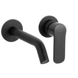   Falba süllyesztett csaptelep, Invena Siros mosdó csaptelep, fekete BP-90-U04-A