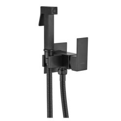   Falba süllyesztett csaptelep, Invena Chrome bidé csaptelep, fekete BP-K0-B04-L