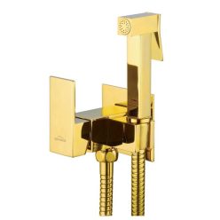   Falba süllyesztett csaptelep, Invena Chrome bidé csaptelep, arany BP-K0-B09-L