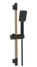 Zuhanyszett, Invena Midnight zuhanyszett, fekete/rose gold AU-35-014-S