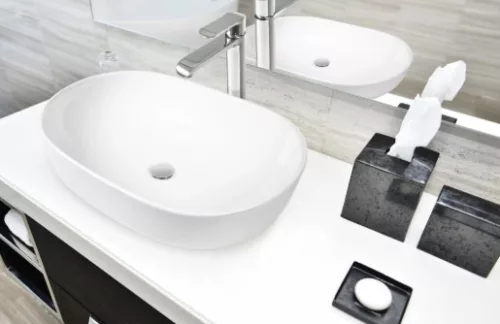 Mosdó, Invena Teja mosdókagyló, ovális, fehér, 60 cm CE-09-001-C