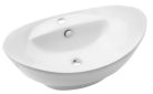 Mosdó, Invena Feme mosdókagyló, ovális, fehér, 60 cm CE-10-001-C
