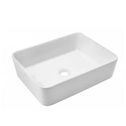   Mosdó, Invena NYKS mosdókagyló,szögletes, fehér, 47,5 cm CE-11-001-C