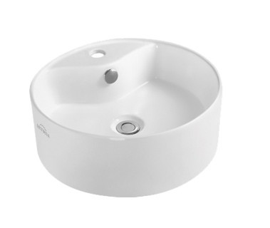 Mosdó, Invena Rondi mosdókagyló,kerek, fehér, 41 cm CE-20-001-W