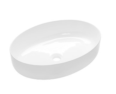 Mosdó, Invena Astri Invena Trend mosdókagyló, ovális, fehér, 55 cm CE-30-001-W