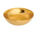 Mosdó, Invena Tinos mosdókagyló, kerek, fényes, arany 39,5 cm CE-43-009-C