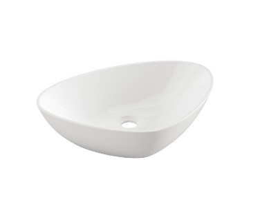 Mosdó, Invena Trigono háromszögletű mosdókagyló, fehér 50 cm CE-58-001-W