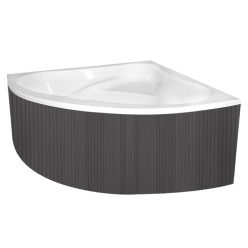 Előlap, M-Acryl trópusi fa sarokkád előlap antracit