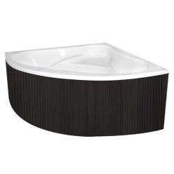 Előlap, M-Acryl trópusi fa sarokkád előlap fekete