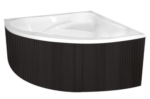 Előlap, M-Acryl trópusi fa sarokkád előlap fekete