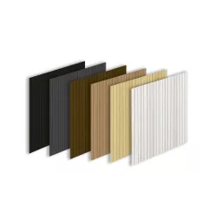 Oldallap, M-Acryl trópusi fa oldallap fekete 70-100cm