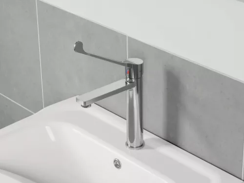 Mosdó csaptelep, Ravak Safe 230 mm, leeresztő nélkül, króm SF 014.00CR X070620