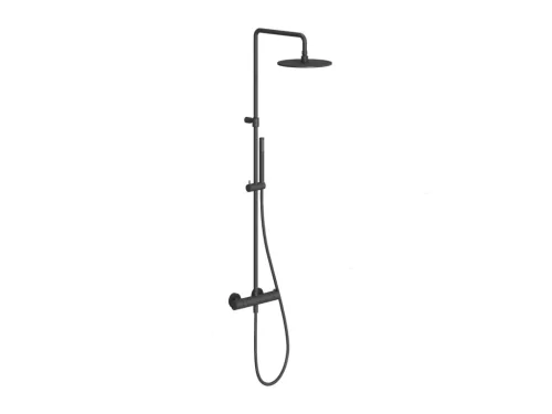 Zuhanyszett, Ravak Espirit termosztátos zuhanyoszlop ES 091.20BLM, Black Matt X070496