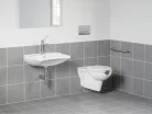 WC, Ravak Safe RimOff wc szett, fehér X01930