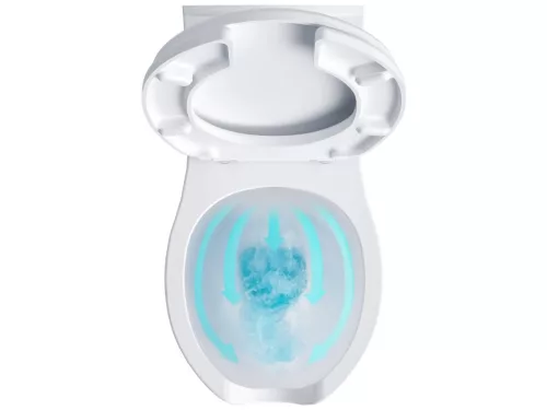 WC, Ravak Safe RimOff wc szett, fehér X01930