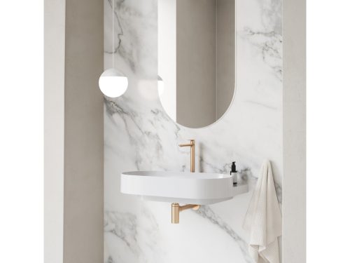 Mosdó szifon, Ravak Krómozott teleszkópos mosdószifon Rose Gold Brushed X01842