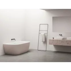   Kád, Ravak Freedom Wall Tec 170x87, Alabaster Pink/fehér, fehér lefolyó CE31600000