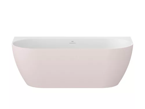 Kád, Ravak Freedom Wall Tec 170x87, Alabaster Pink/fehér, fehér lefolyó CE31600000