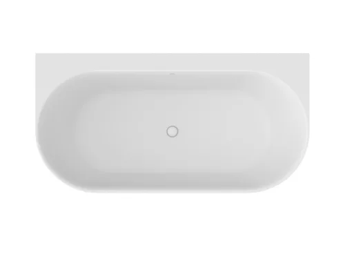 Kád, Ravak Freedom Wall Tec 170x87, Deepsea Blue/fehér, fehér lefolyó CE31400000