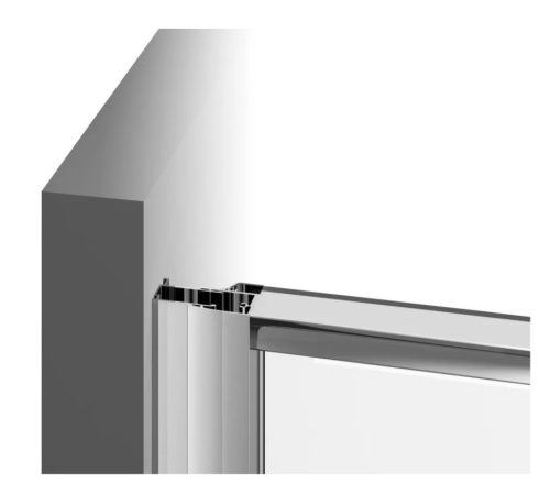 Zuhanyajtó, Ravak Nexty NDOP2-100 zuhanyajtó matt fehér+transparent 03OA0E01Z1