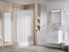 Zuhanybox, Ravak Supernova ASBKP6 zuhanybox 80x80 fehér/pearl 8064411211