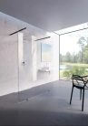 Walk-in, Ravak Walk-In Free Set 160, zuhanykabin fekete+transparent GW9FS030SZ1