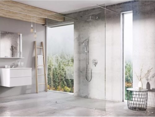 Walk-in, Ravak Walk-In Free Set 160, zuhanykabin króm+transparent GW9FS0C0SZ1