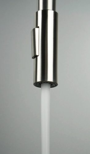 Mosogató csaptelep,Deante Luno 2 áramlási típus fekete,szálcsiszolt acél BOC_B740